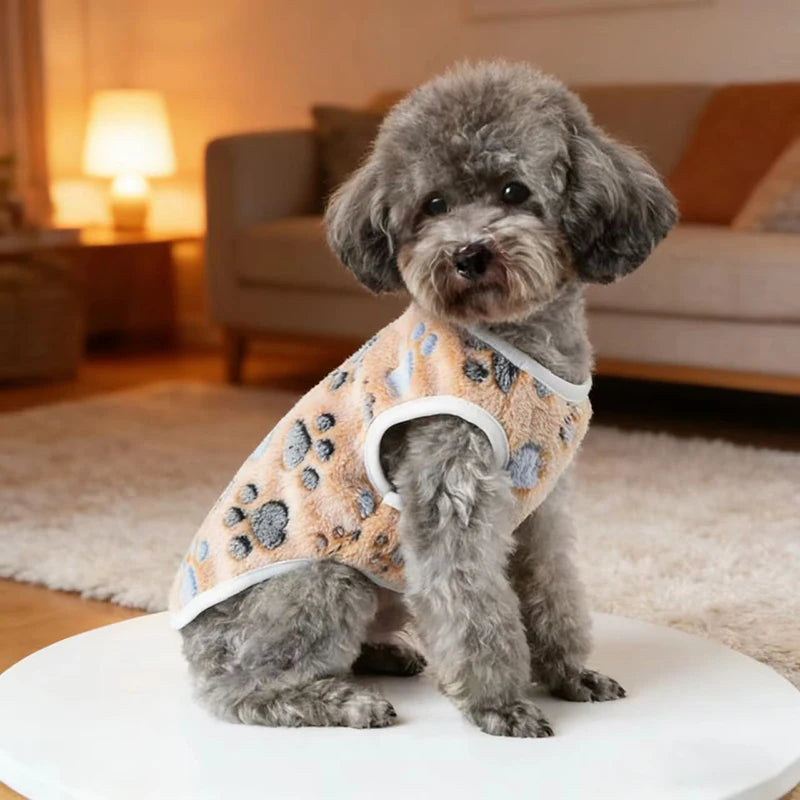 Soft Flannel Dog Vest & Costume