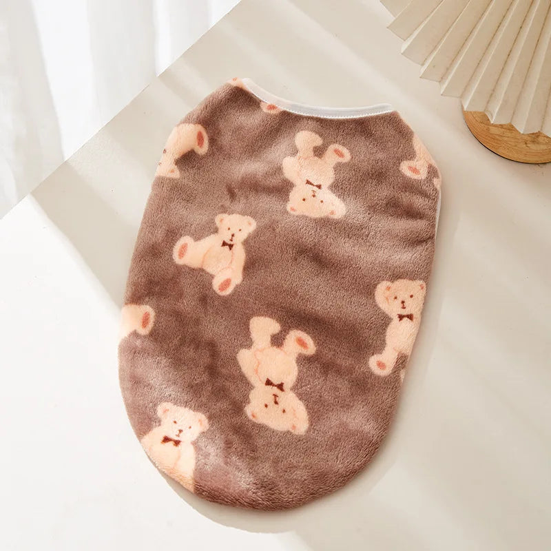 Soft Flannel Dog Vest & Costume