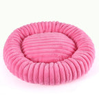 Round Plush Dog & Cat Sofa Bed
