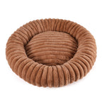 Round Plush Dog & Cat Sofa Bed