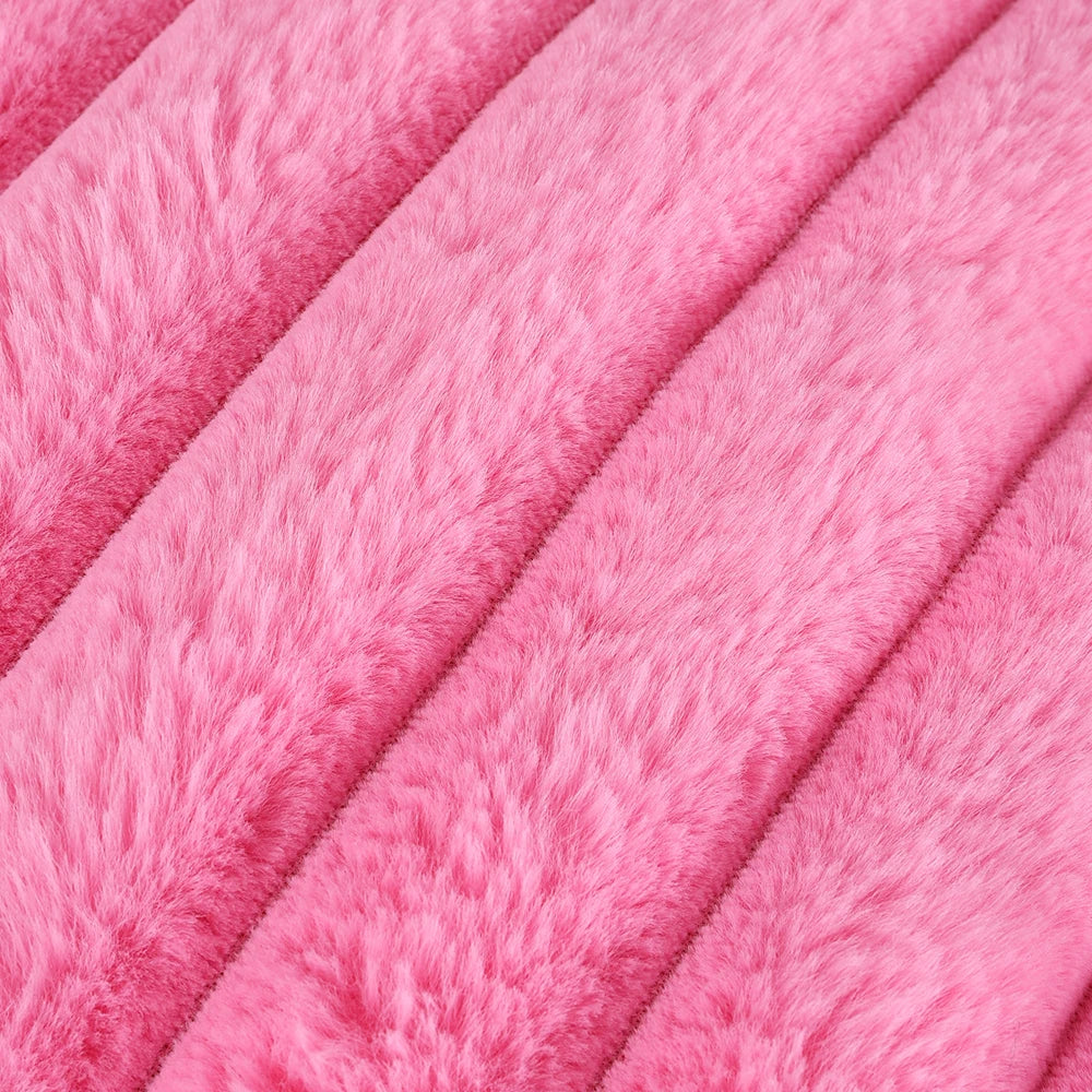 Round Plush Dog & Cat Sofa Bed