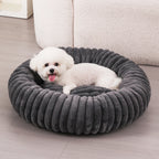 Round Plush Dog & Cat Sofa Bed