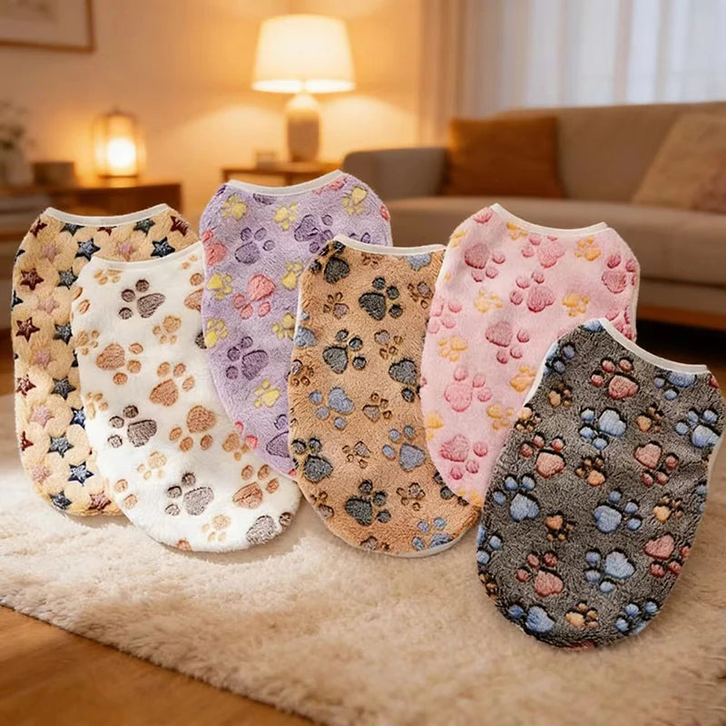 Soft Flannel Dog Vest & Costume